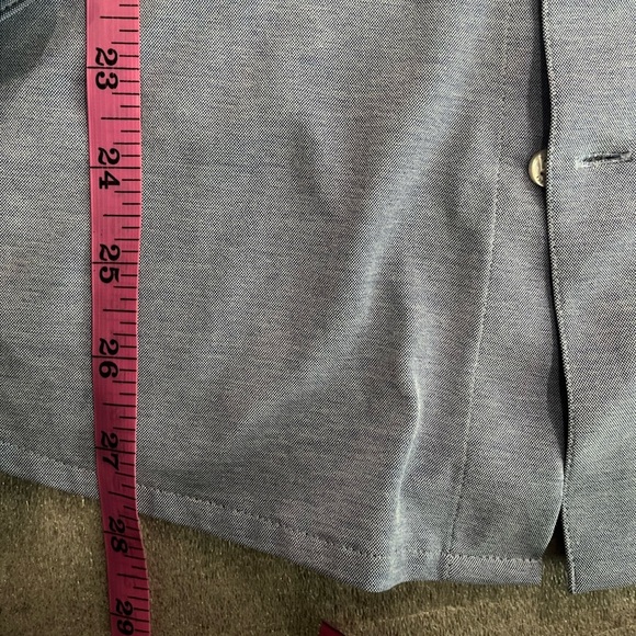 ❤️2/$50❤️[M]Kit and Ace Light Blue Stretchy Casual Button-Down Shirt - Picture 6 of 7